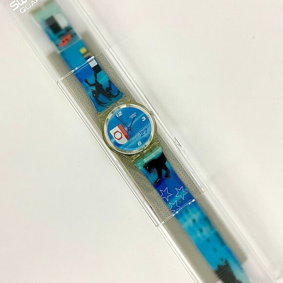 Limited Edition Designer Swatch Collection of 4 "27 Canton" Watches GZ172 GZ173 - Picture 7 of 13